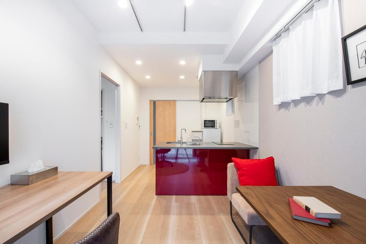 Ferienwohnung Creazione Akasaka -高速wifi- Präfektur Tokio Exterior foto