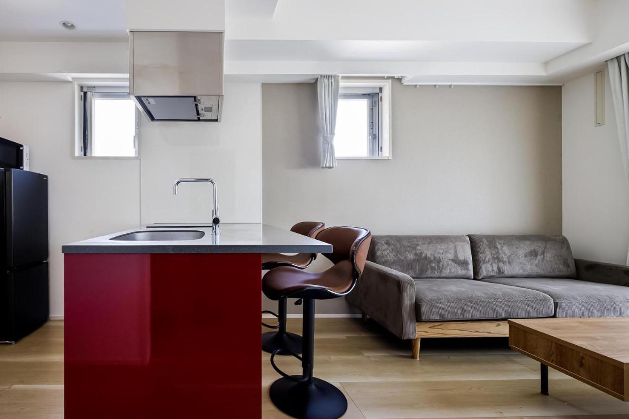 Ferienwohnung Creazione Akasaka -高速wifi- Präfektur Tokio Exterior foto