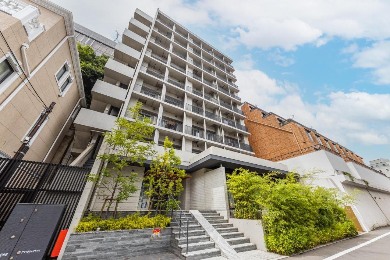 Ferienwohnung Creazione Akasaka -高速wifi- Präfektur Tokio Exterior foto