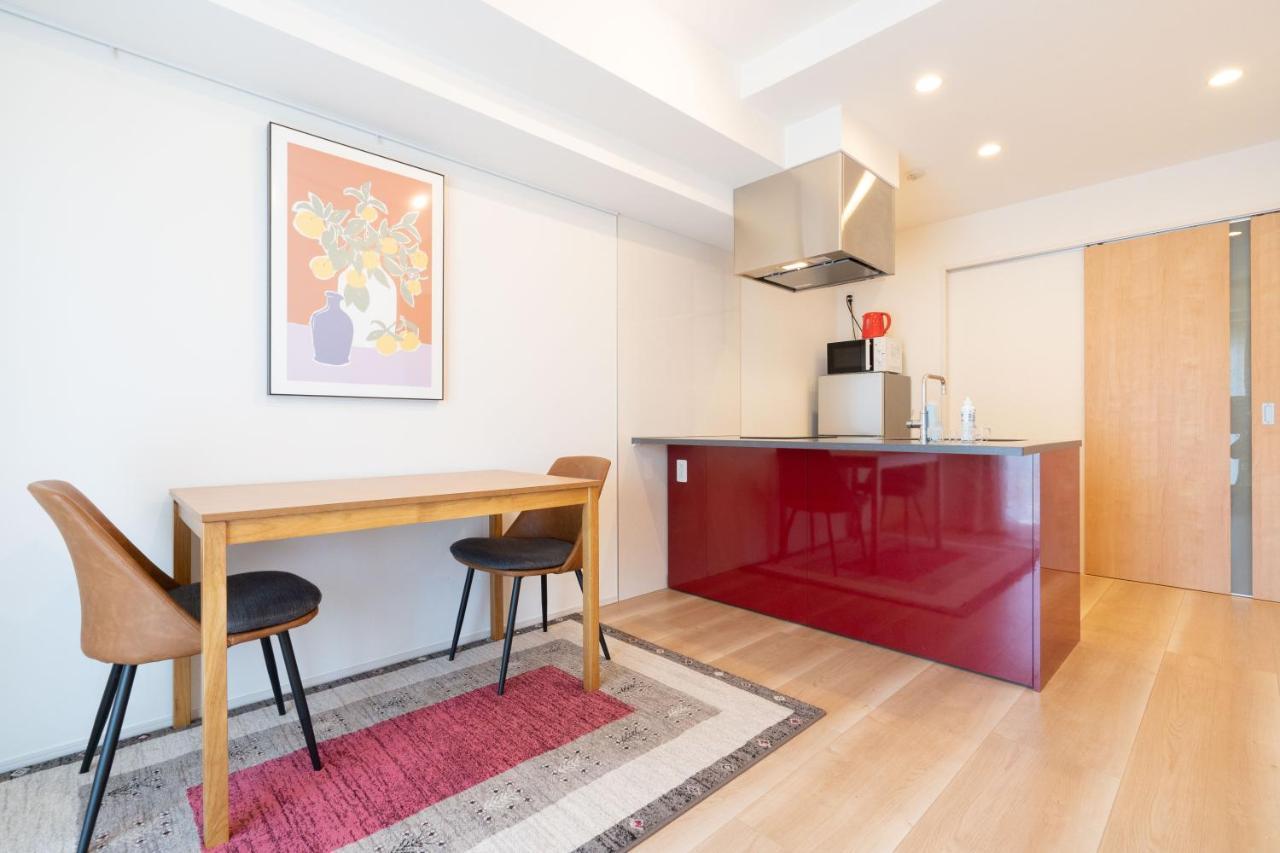 Ferienwohnung Creazione Akasaka -高速wifi- Präfektur Tokio Exterior foto