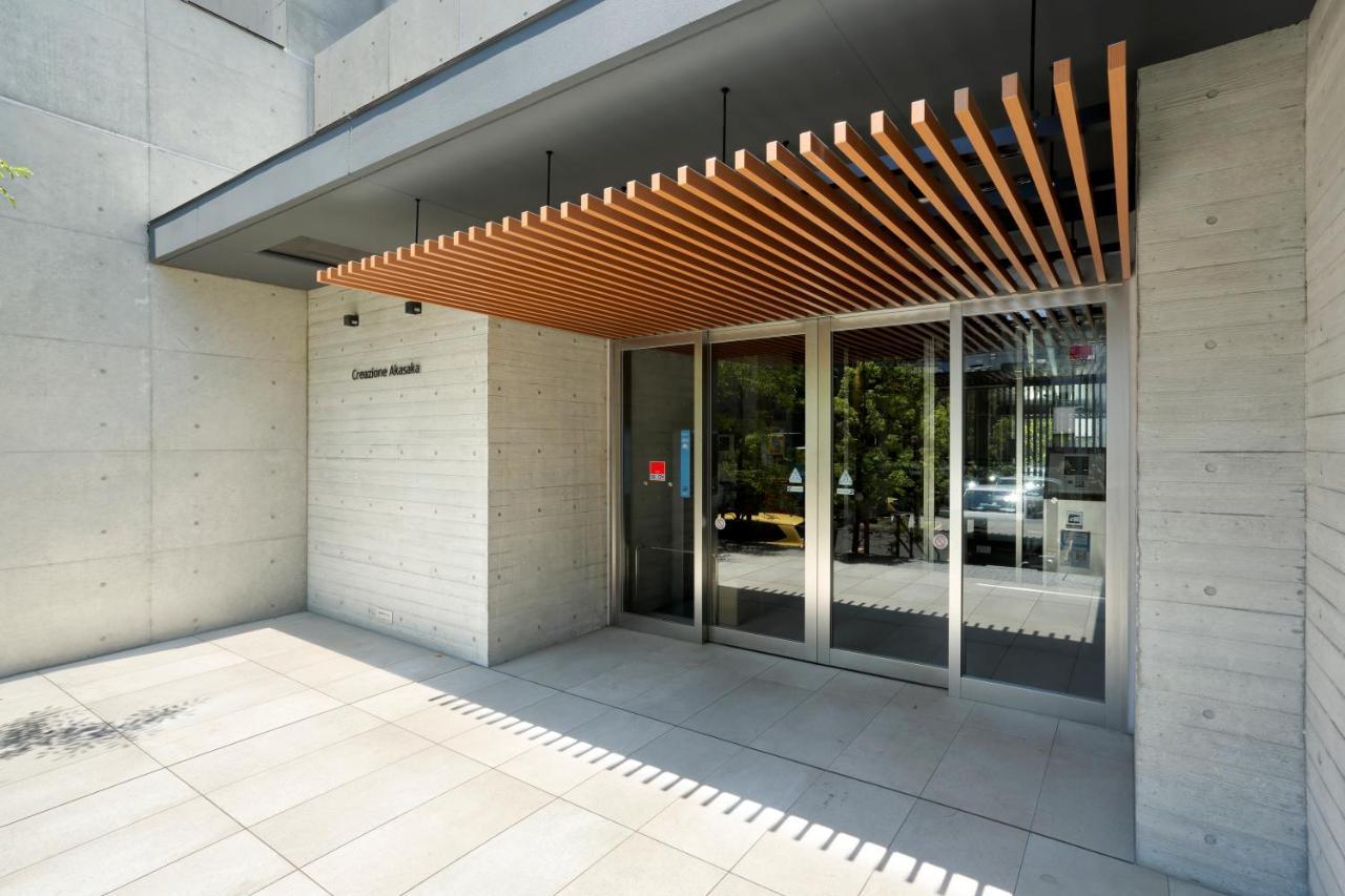 Ferienwohnung Creazione Akasaka -高速wifi- Präfektur Tokio Exterior foto