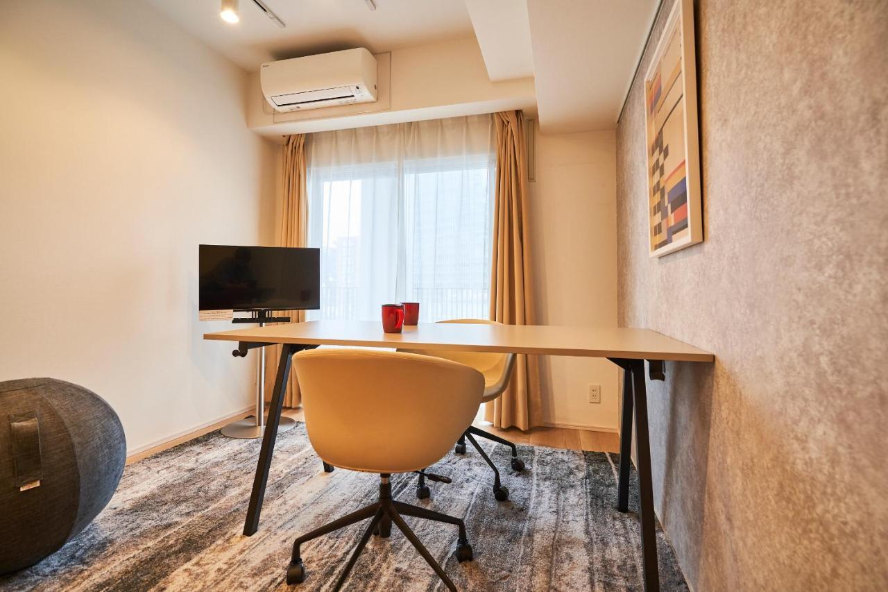 Ferienwohnung Creazione Akasaka -高速wifi- Präfektur Tokio Exterior foto